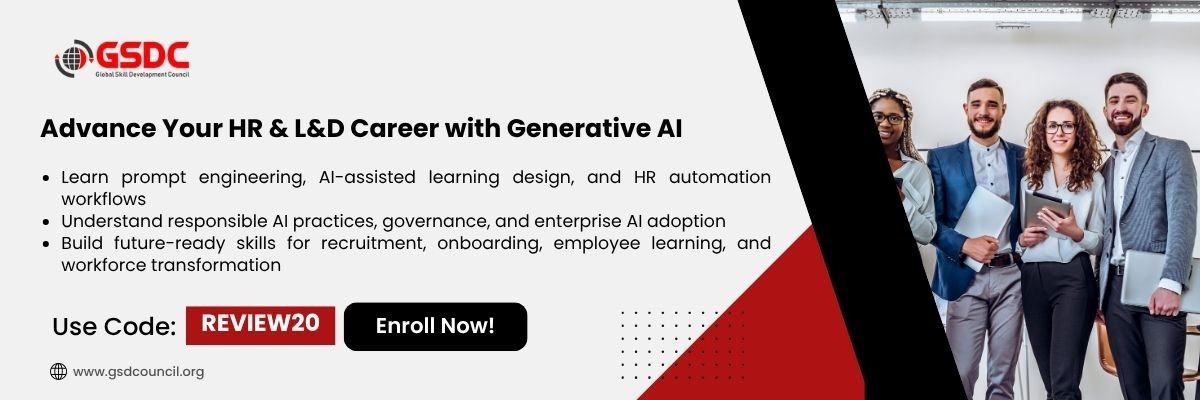 Certification In Generative AI In HR & L&D