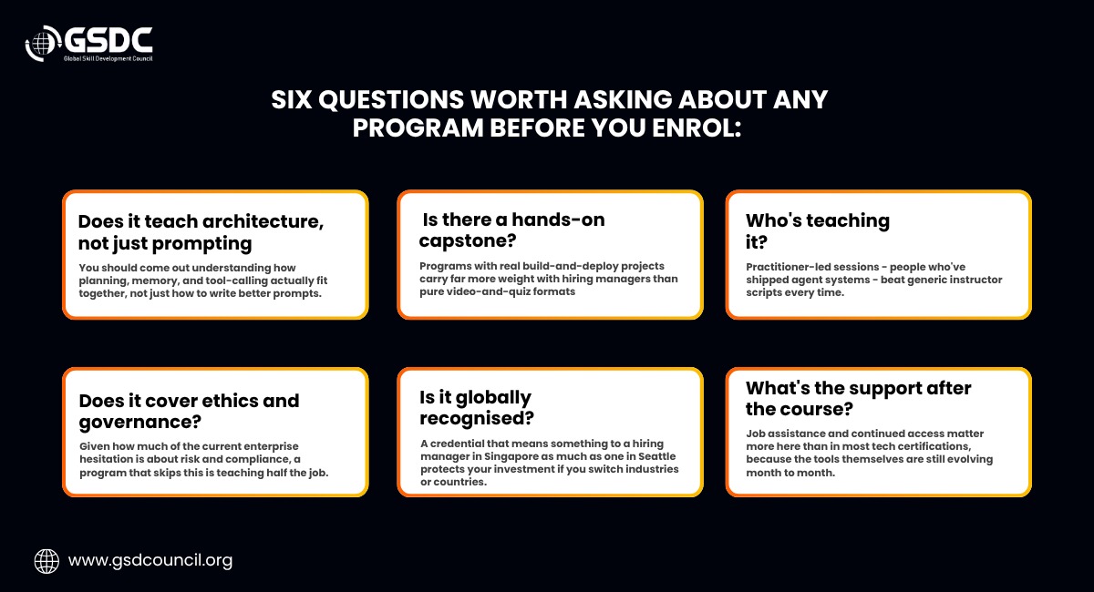 Agentic AI and AI Certification Options