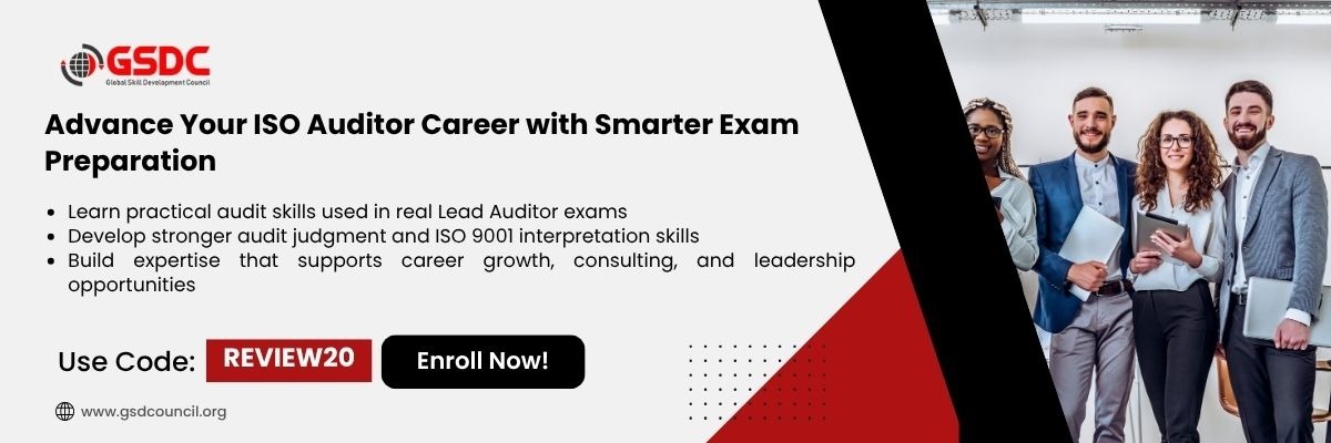 Certified ISO 9001:2015 Lead Auditor