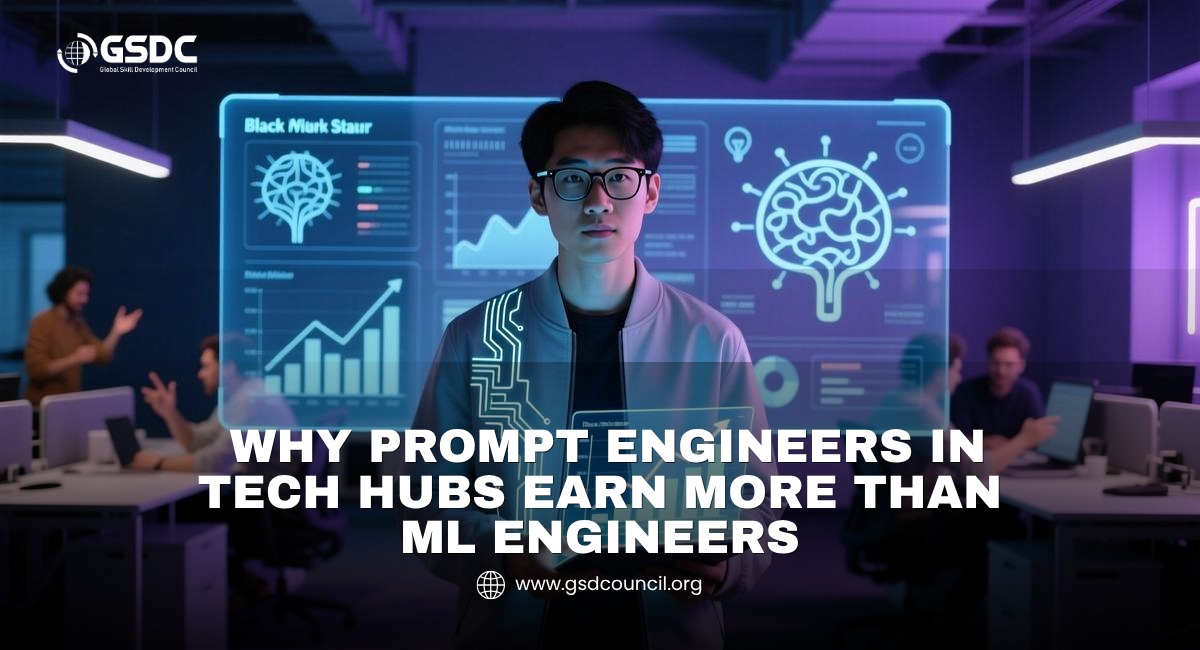 Why Prompt Engineers in Tech Hubs Earn More Than ML Engineers